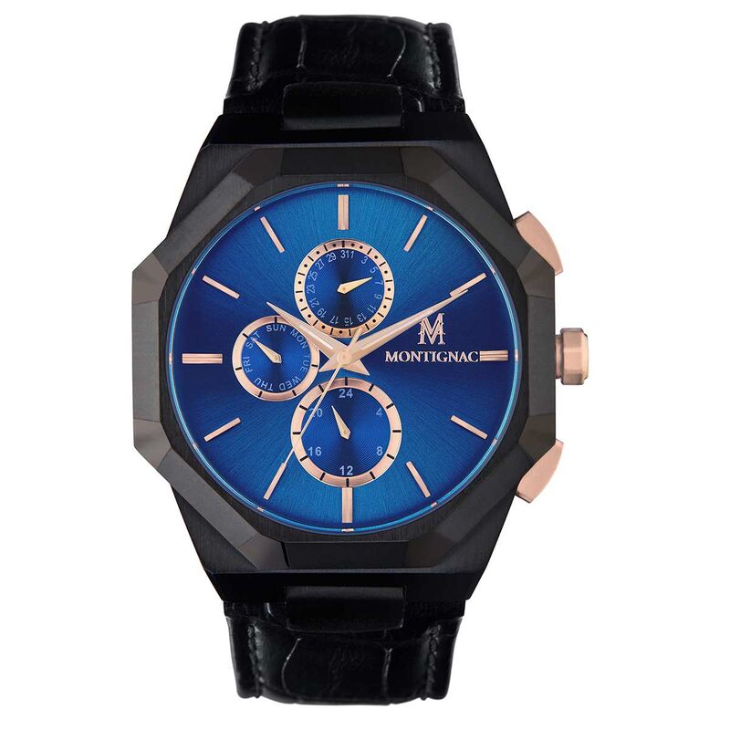 Montre CLEOR pour homme en Cuir - MOPE19B19