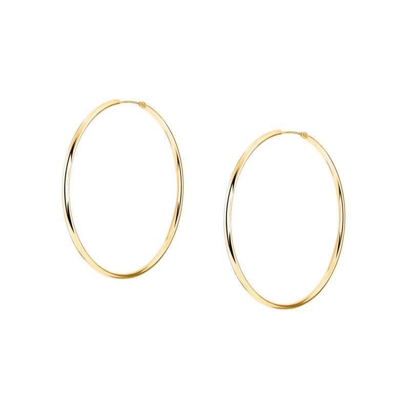 Boucles d'oreilles CLEOR pour femme en Argent 925/1000 - 0.005 g - taille : Ø5.5CM - OR0361Y