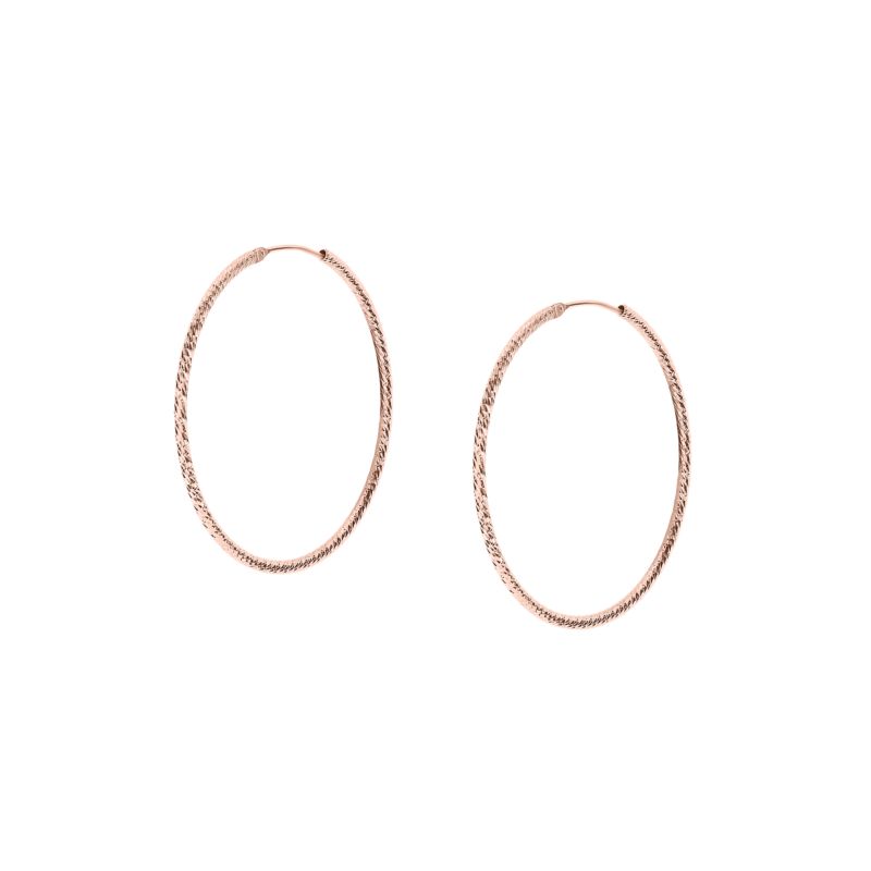 Boucles d'oreilles CLEOR pour femme en Argent 925/1000 - 0.003 g - taille : 4.5CM - OR0377R