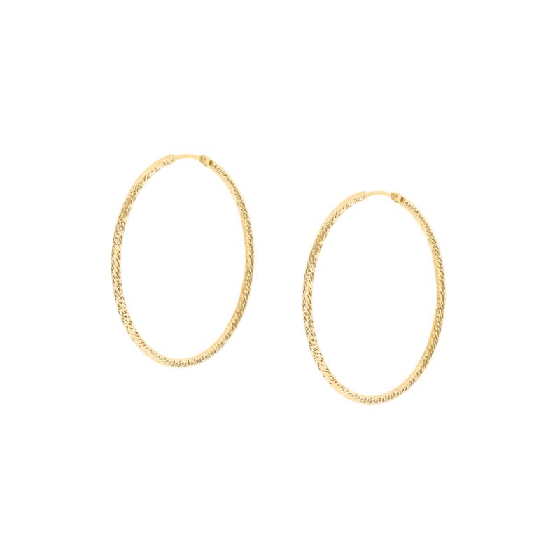 Boucles d'oreilles CLEOR pour femme en Argent 925/1000 - 0.003 g - taille : 4.5CM - OR0377Y