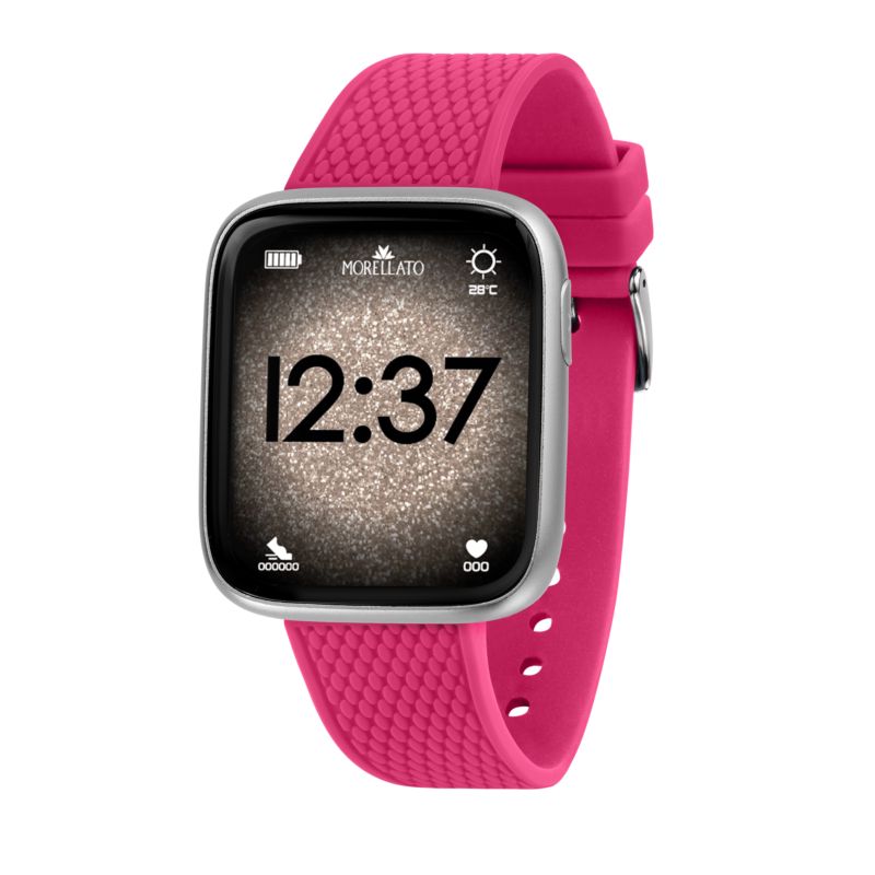 Montre MORELLATO pour femme en Silicone en forme de rectangulaire, fonctionnalités : IP68 - 0.040 g  - R0151167501