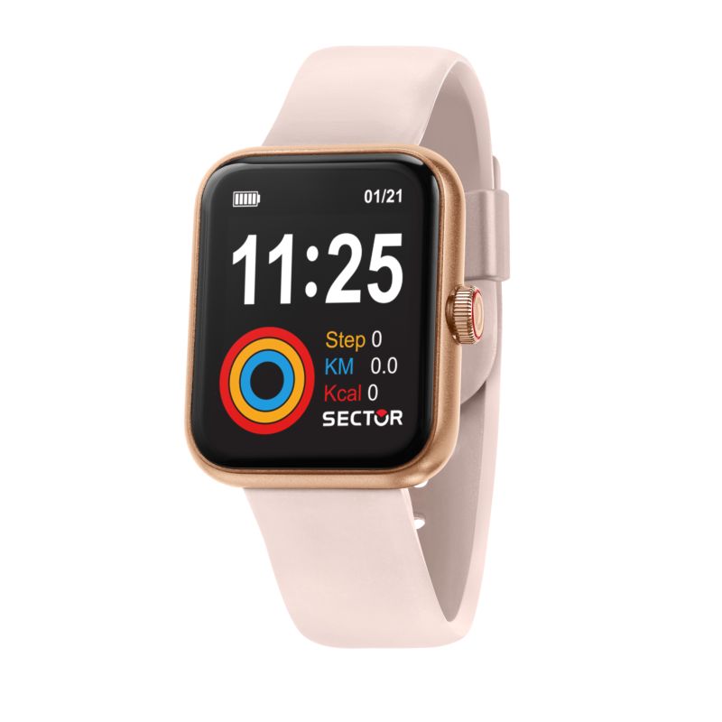 Montre SECTOR pour homme en Silicone en forme de rectangulaire, fonctionnalités : IP67 - 0.040 g - taille : #null# - R3251282002