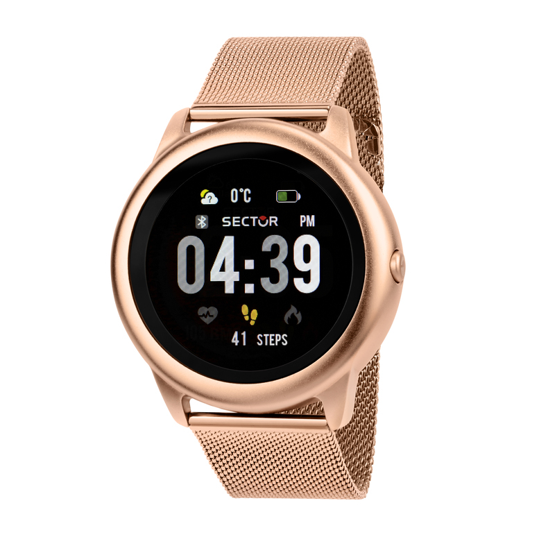 Montre SECTOR pour femme en Métal en forme de rond, fonctionnalités : IP67 - 0.040 g  - R3251545501