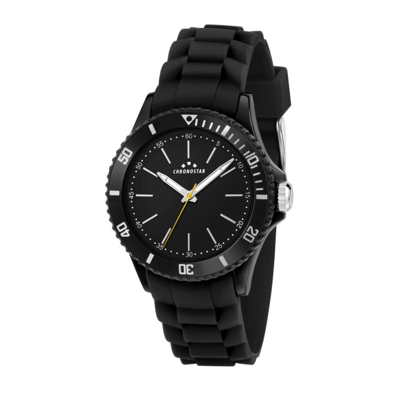 Montre CHRONOSTAR pour homme en Silicone en forme de rond, fonctionnalités : 3 ATM - 0.039 g - taille : #null# - R3751288008