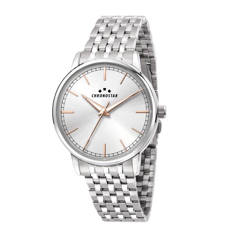Montre CHRONOSTAR pour homme en Métal en forme de rond, fonctionnalités : 3 ATM - 0.089 g - taille : #null# - R3753296002