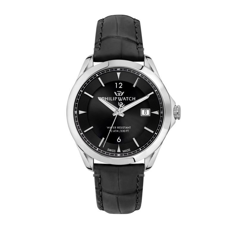 Montre PHILIP WATCH pour homme en Cuir en forme de rond, fonctionnalités : 10 ATM - 0.067 g - taille : #null# - R8251165046