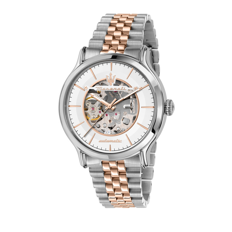 Montre MASERATI pour homme en AcierAcier en forme de rond de forme Rond, couleur : BLANC, fonctionnalités : 10 ATM - 0.142 g  - R8823118011