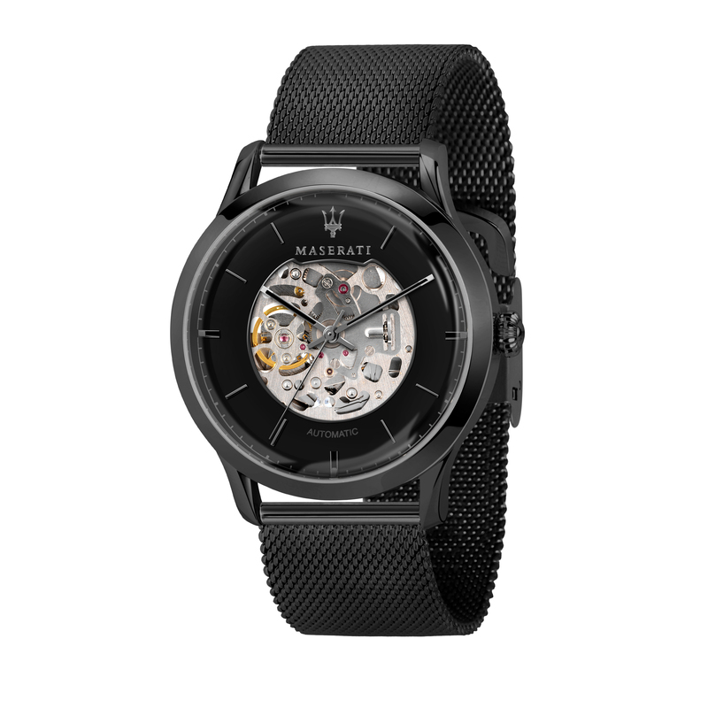 Montre MASERATI pour homme en Acier en forme de rond de forme Rond, couleur : NOIR, fonctionnalités : 5 ATM - 0.136 g - taille : #null# - R8823133004