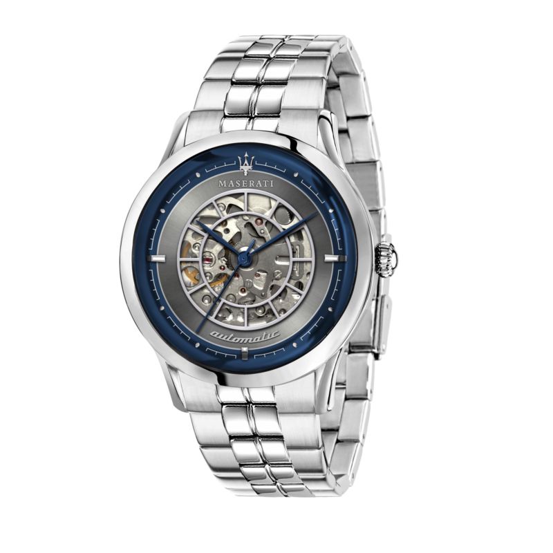 Montre MASERATI pour homme en Acier en forme de rond de forme Rond, couleur : GRIS, MULTI FINITION, fonctionnalités : 10 ATM - 0.087 g - taille : #nu