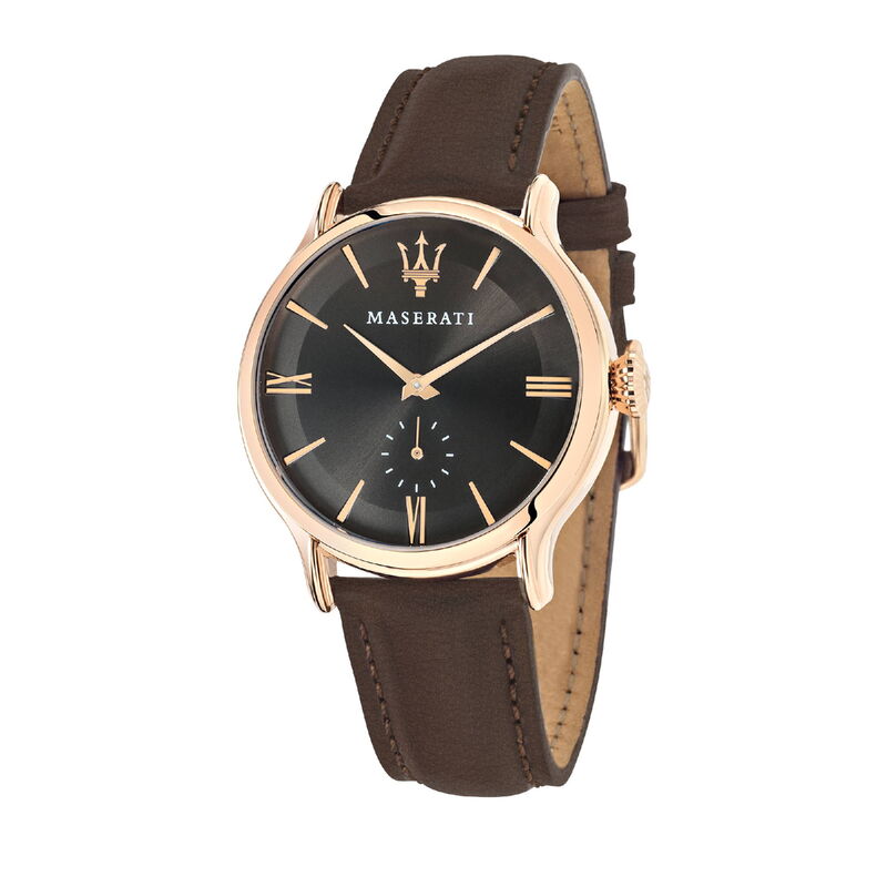 Montre MASERATI pour homme en Cuir en forme de rond, fonctionnalités : 10 ATM - 0.063 g  - R8851118006