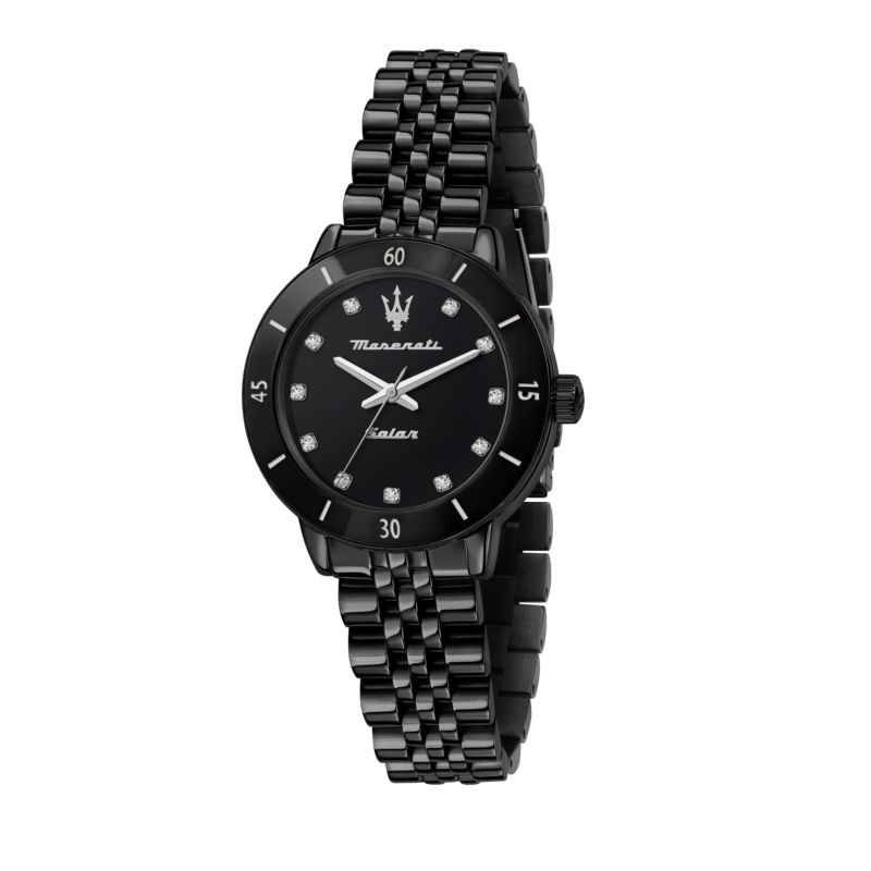 Montre MASERATI pour femme en Métal en forme de rond de forme Rond, couleur : NOIR, fonctionnalités : 5 ATM - 0.175 g - taille : #null# - R8853145501