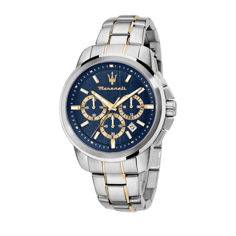 Montre MASERATI pour homme en AcierAcier en forme de rond de forme Rond, couleur : BLEU, fonctionnalités : 5 ATM - 0.151 g - taille : #null# - R88736