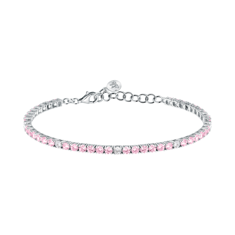 Bracelet MORELLATO pour femme en Argent 925/1000 Recyclé serti de zircon  en forme de round - 0.006 g  - taille : 163CM - SAIW183