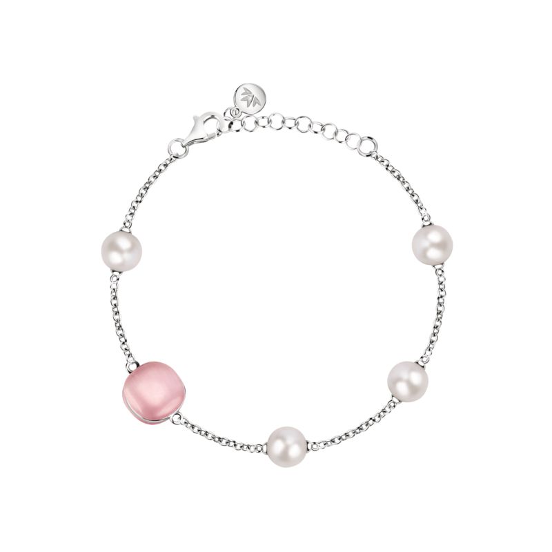 Bracelet MORELLATO pour femme en Argent 925/1000 Recyclé serti de perle de culture - 0.006 g - taille : 173CM - SATC09