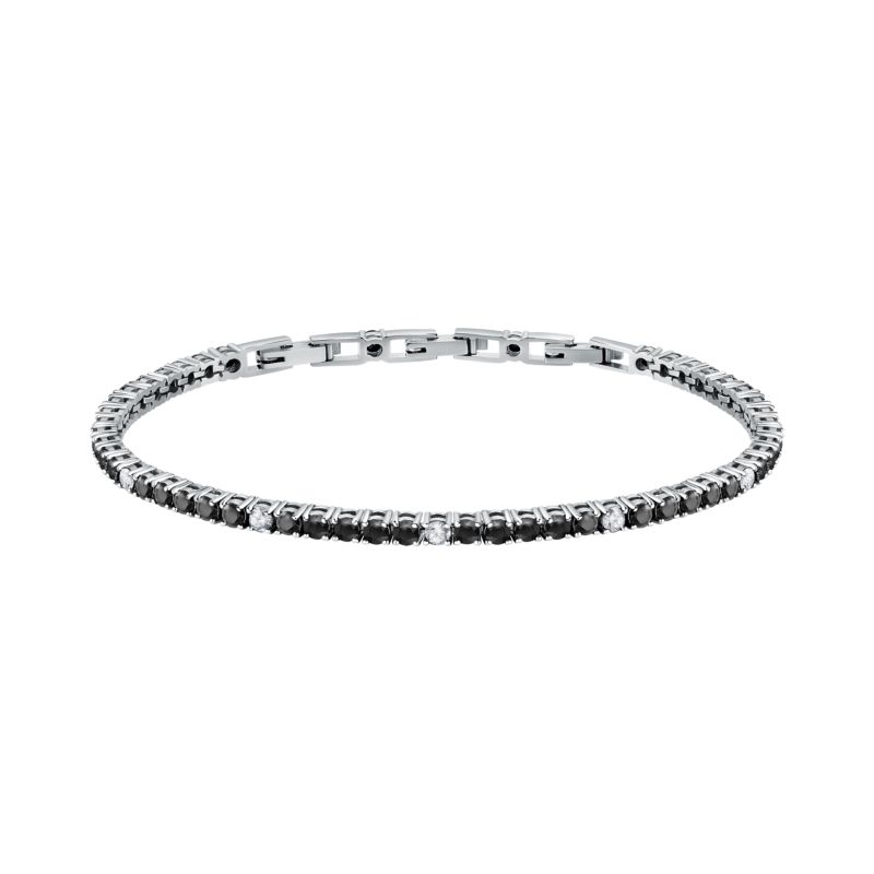 Bracelet MORELLATO pour homme en Argent 925/1000 Recyclé serti de zircon - 0.010 g - taille : 20CM - SATT10