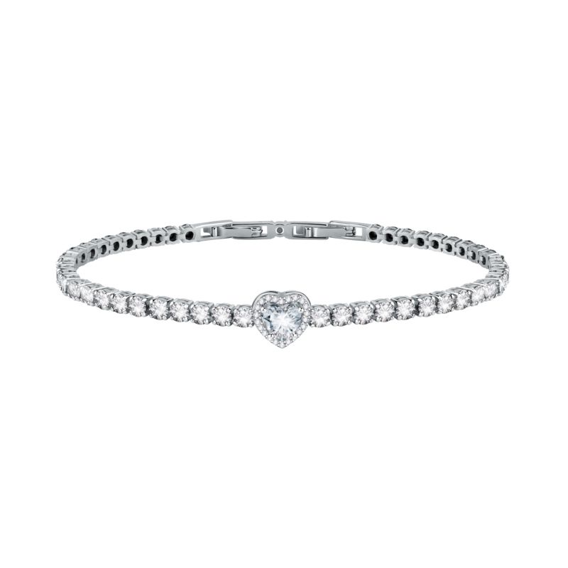 Bracelet MORELLATO pour femme en Argent 925/1000 Recyclé serti de zircon - 0.011 g - taille : 17.52CM - SAVB11