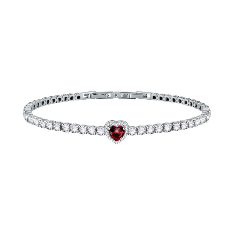 Bracelet MORELLATO pour femme en Argent 925/1000 Recyclé serti de zircon - 0.011 g - taille : 17.52CM - SAVB18