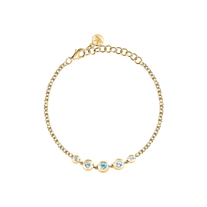 Bracelet MORELLATO pour femme en Argent 925/1000 Recyclé serti de topaze  - 0.005 g  - taille : 163CM - SAXN12