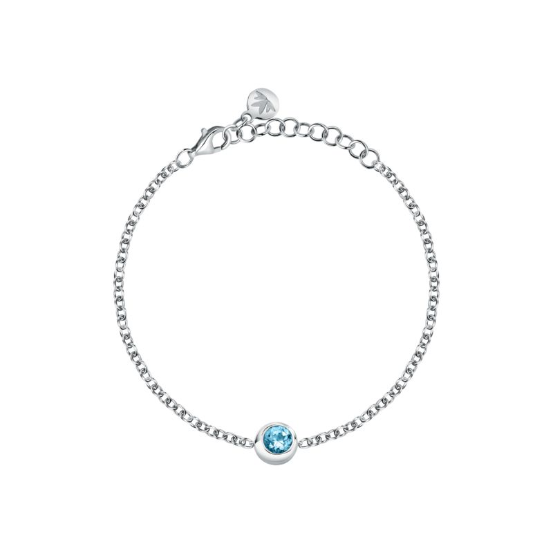 Bracelet MORELLATO pour femme en Argent 925/1000 Recyclé serti de topaze  - 0.005 g  - taille : 163CM - SAXN14