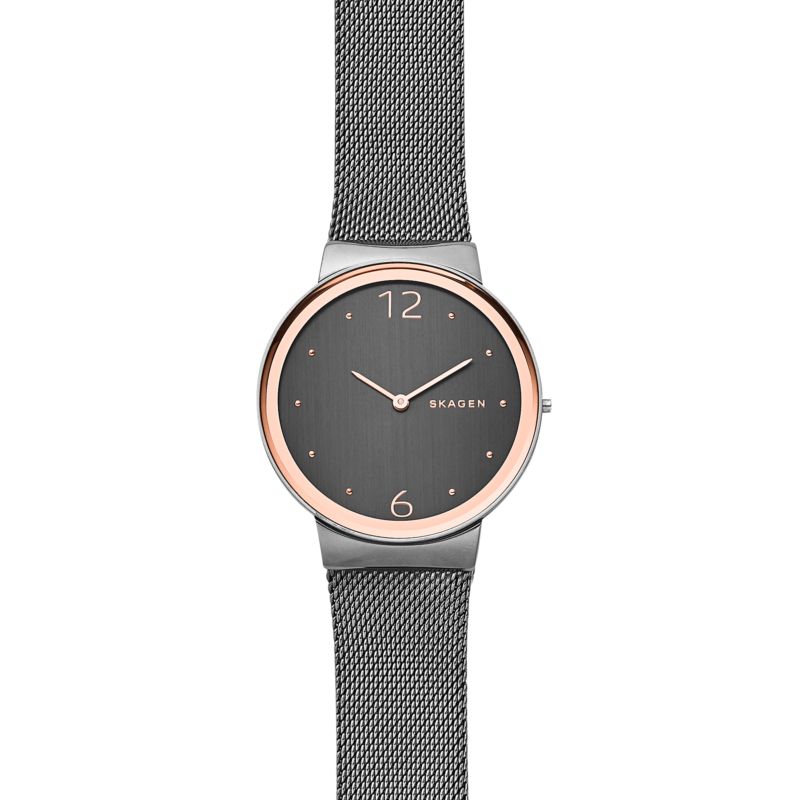 Montre SKAGEN DENMARK pour femme en AcierAcier en forme de round, fonctionnalités : 3 ATM - taille : #null# - SKW2382