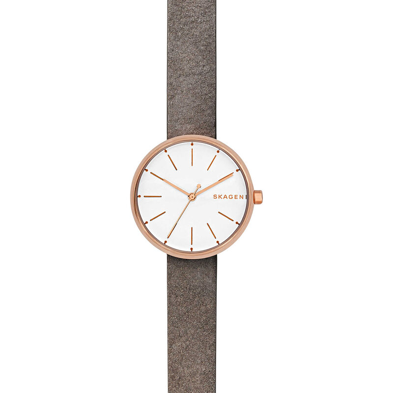 Montre SKAGEN DENMARK pour femme en AcierCuir Véritable, fonctionnalités : 5 ATM - taille : #null# - SKW2644