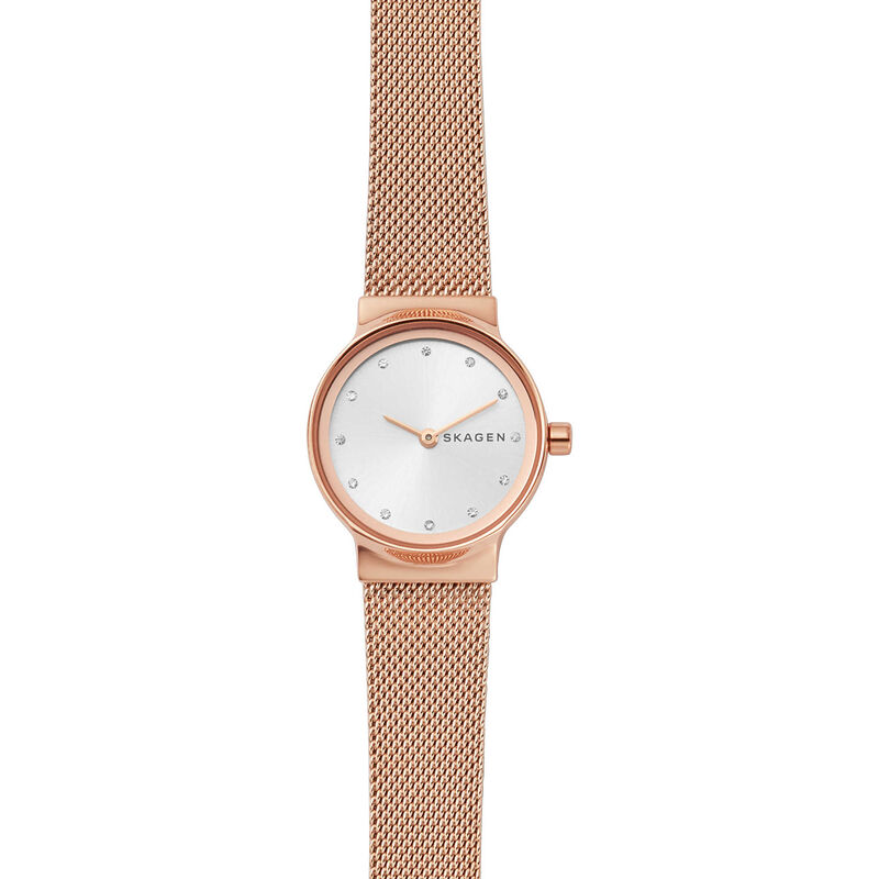Montre SKAGEN DENMARK pour femme en AcierAcier en forme de rond, fonctionnalités : 5 ATM - SKW2665