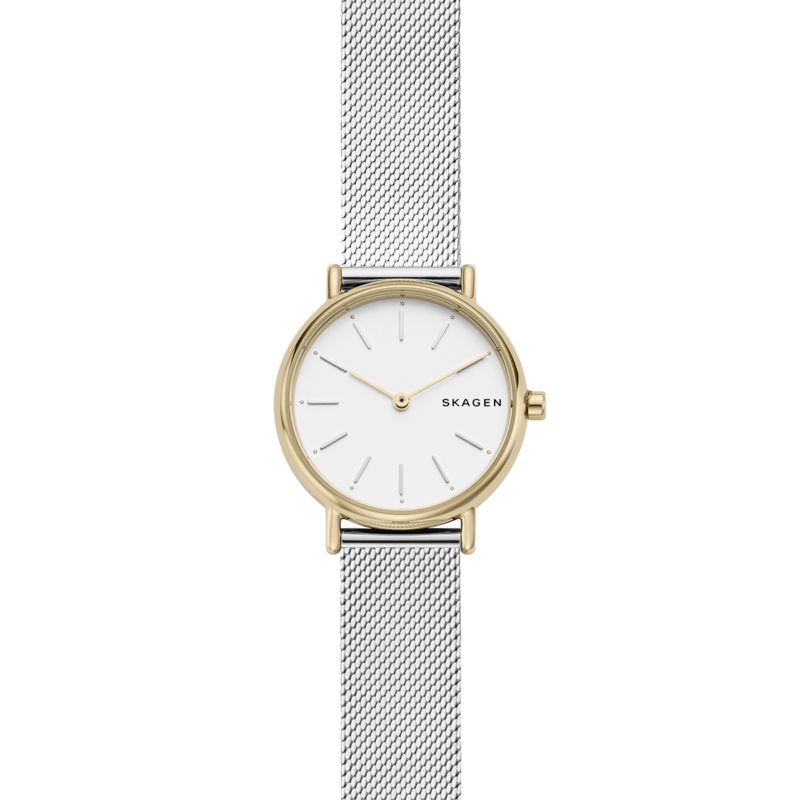 Montre SKAGEN DENMARK pour femme en AcierAcier en forme de rond, fonctionnalités : 3 ATM - taille : #null# - SKW2729