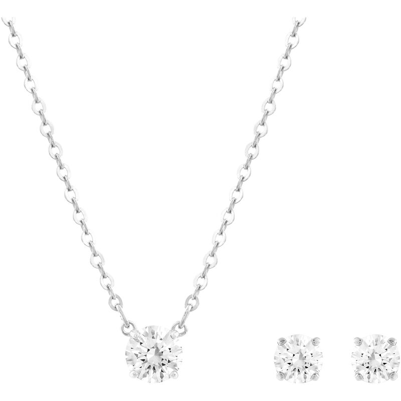 Parure SWAROVSKI pour femme en Alliage serti de cristal  - taille : 38CM - 5113468
