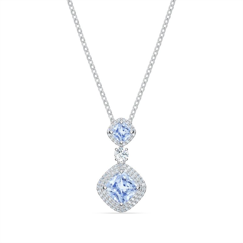 Collier SWAROVSKI pour femme en Alliage serti de cristal - taille : 38CM - 5559381
