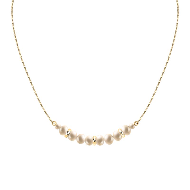 Collier MORELLATO pour femme en Argent 925/1000 Recyclé serti de perle d'eau douce  - 0.005 g  - taille : 384CM - SXU43