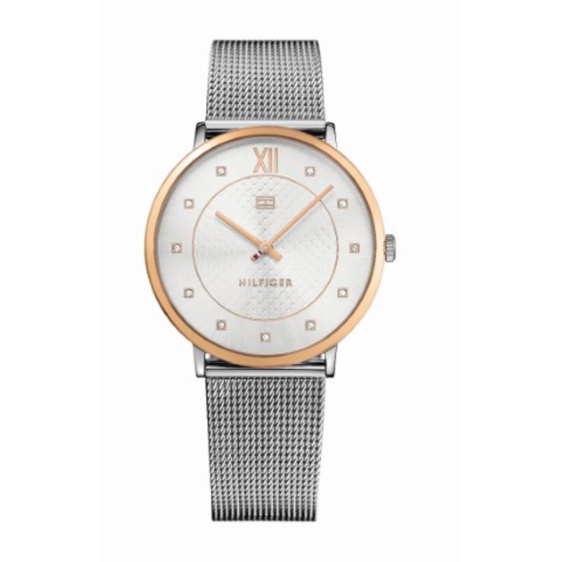 Montre TOMMY HILFIGER pour homme en AcierAcier en forme de rond, fonctionnalités : 3 ATM - taille : #null# - 1781811