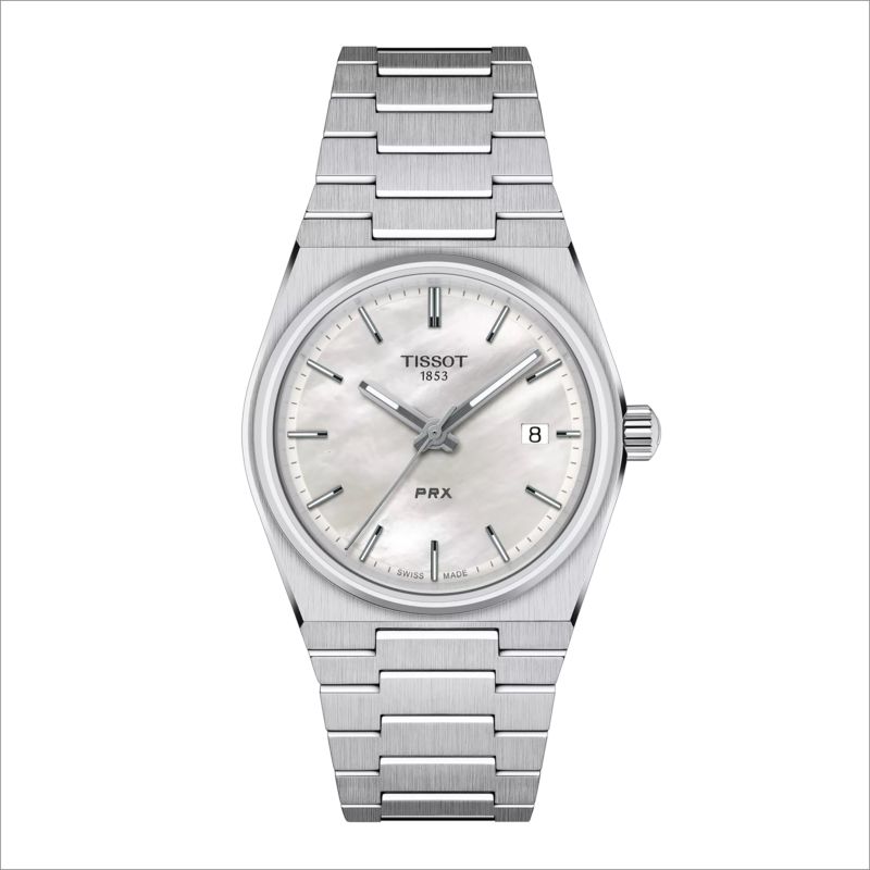 Montre TISSOT pour femme ou homme en AcierAcier, fonctionnalités : 10 ATM - 0.010 g  - T1372101111100