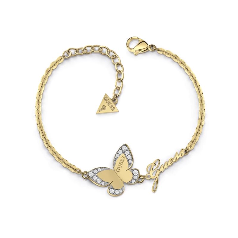 Bracelet GUESS pour femme en Acier serti de cristal - taille : #null# - UBB78050-S