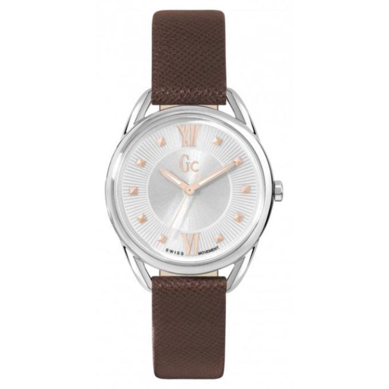 Montre GUESS pour femme ou homme en Cuir - Y13001L1